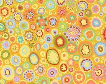 FABRIC:  Paperweight YELLOW by Kaffe Fassett for the Kaffe Fassett Collective