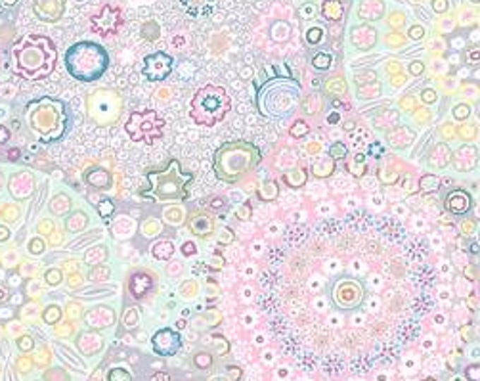 FABRIC: Millefiore GREY by Kaffe Fassett  for the Kaffe Fassett Collective
