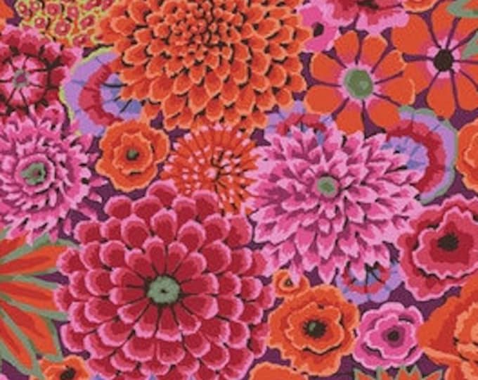 FABRIC:  Enchanted RUST by Kaffe Fassett for the Kaffe Fassett Collective