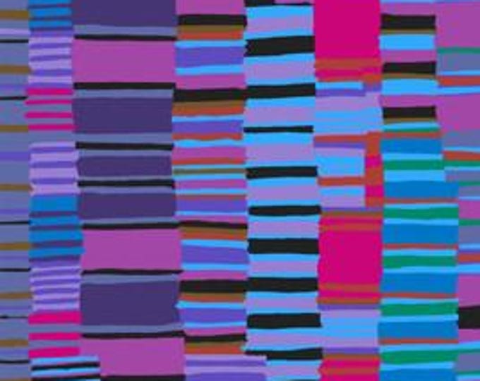 FABRIC:  Shirt Stripes COLBALT by Kaffe Fassett for the Kaffe Fassett Collective