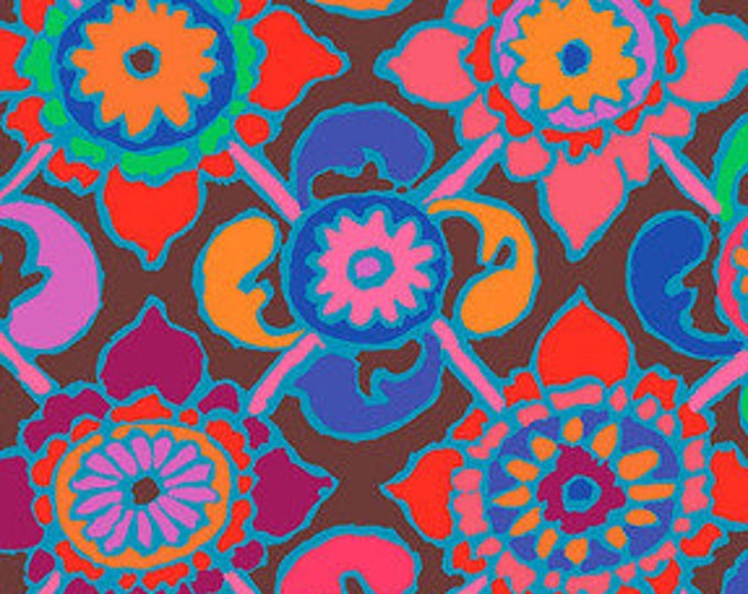 OOP FABRIC: Tudor RED by Kaffe Fassett for the Kaffe Fassett Collective