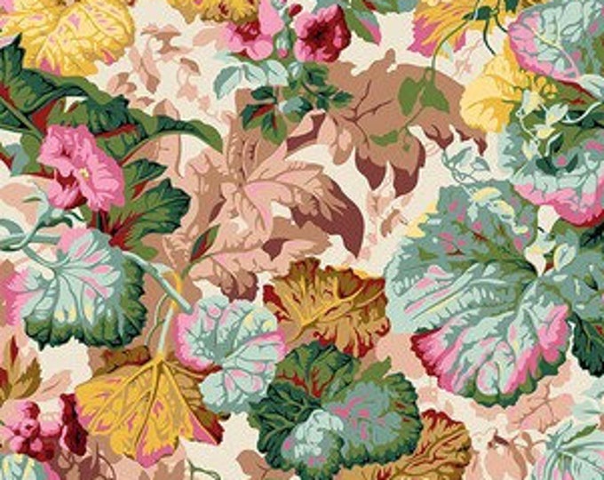 OOP FABRIC:  "Vintage" Grandiose NATURAL by Philip Jacobs for the Kaffe Fassett Collective