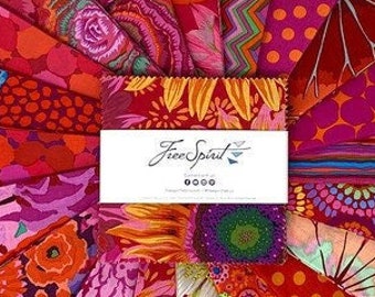 5" CHARM PACK: Classics Plus VINEYARD 42 fabric pieces from "Kaffe Fassett Collective"