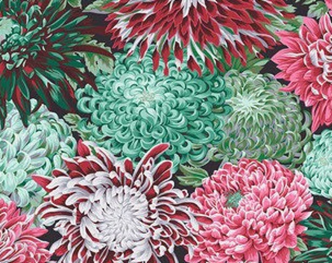 FABRIC: Japanese Chrysanthemum BLUSH by Philip Jacobs for the Kaffe Fassett Collective
