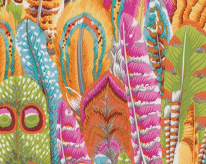 FABRIC:  Feathers YELLOW by Philip Jacobs for the Kaffe Fassett Collective