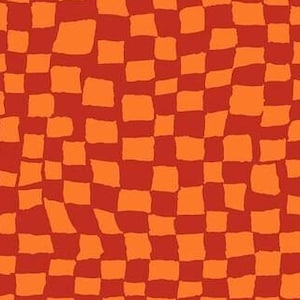 FABRIC:  Gameboard RED by Brandon Mably for the Kaffe Fassett Collective