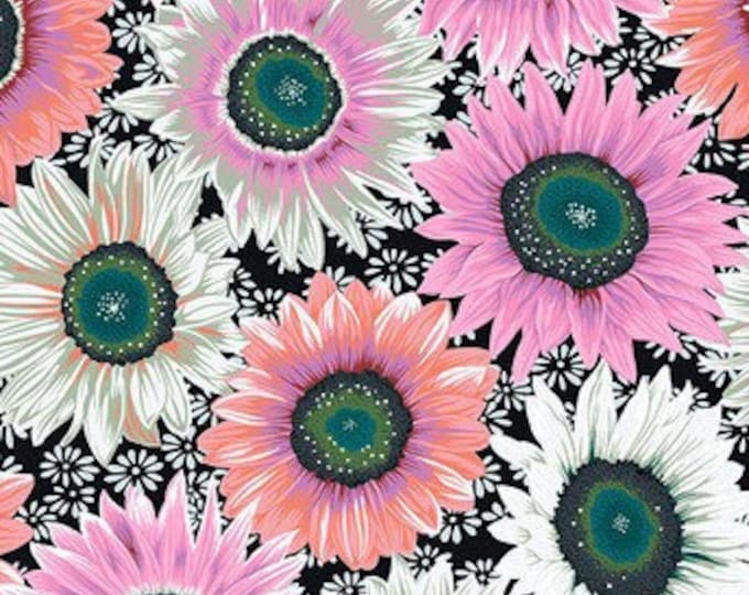 FABRIC: Van Gogh BLACK Philip Jacobs for the Kaffe Fassett Collective