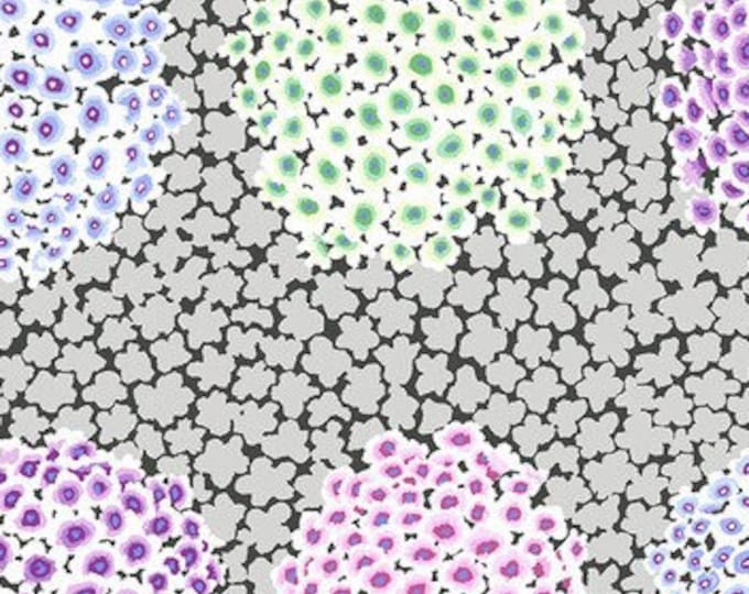 OOP FABRIC:  Hydrangea GREY by Kaffe Fassett for the Kaffe Fassett Collective