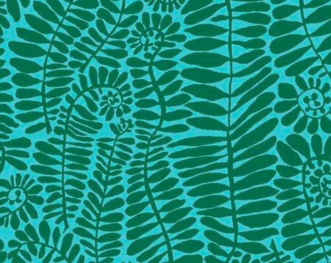 FABRIC:  Fronds GREEN by Brandon Mably for the Kaffe Fassett Collective