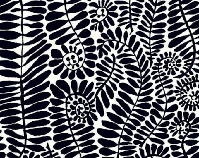 FABRIC:  Fronds BLACK by Brandon Mably for the Kaffe Fassett Collective