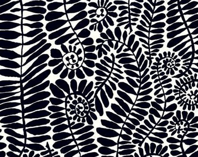 FABRIC:  Fronds BLACK by Brandon Mably for the Kaffe Fassett Collective