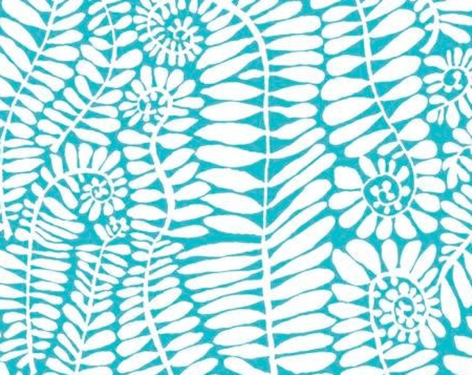 FABRIC:  Fronds WHITE by Brandon Mably for the Kaffe Fassett Collective