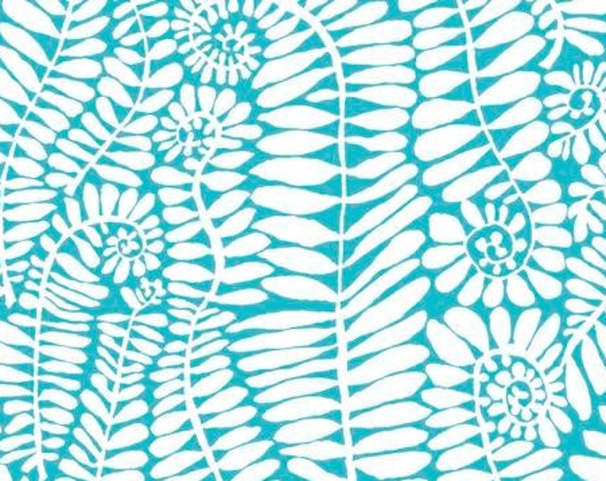 OOP FABRIC:  Fronds WHITE by Brandon Mably for the Kaffe Fassett Collective