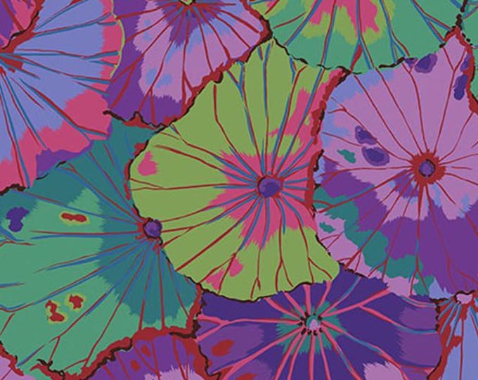 FABRIC:  Lotus Leaf PURPLE by Kaffe Fassett for the Kaffe Fassett Collective