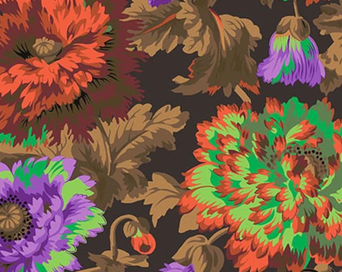 FABRIC:  Rosemary DARK by Philip Jacobs for the Kaffe Fassett Collective