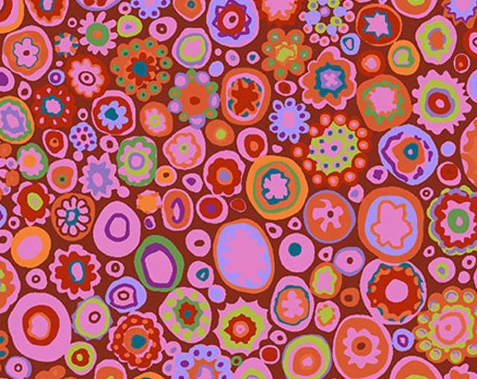 FABRIC:  Paperweight PAPRIKA by Kaffe Fassett for the Kaffe Fassett Collective
