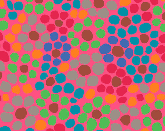 FABRIC:  Flower Dot PINK by Brandon Mably for the Kaffe Fassett Collective