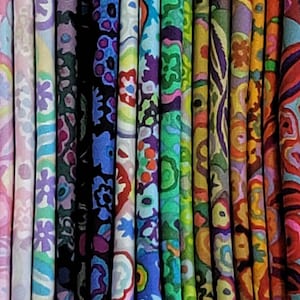 HALF YARD BUNDLE:  17 Millefiore Half Yard Cuts from the Kaffe Fassett Collective
