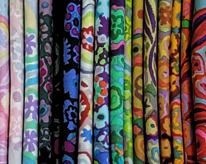 HALF YARD BUNDLE:  17 Millefiore Half Yard Cuts from the Kaffe Fassett Collective