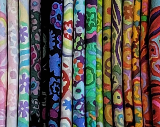 FABRIC BUNDLE:  17 Millefiore Half Yard Cuts from the Kaffe Fassett Collective