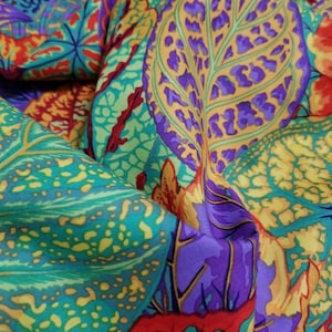 OOP FABRIC:  Coleus GOLD by Philip Jacobs for the Kaffe Fassett Collective