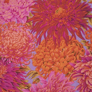 FABRIC: Japanese Chrysanthemum PINK by Philip Jacobs for the Kaffe Fassett Collective