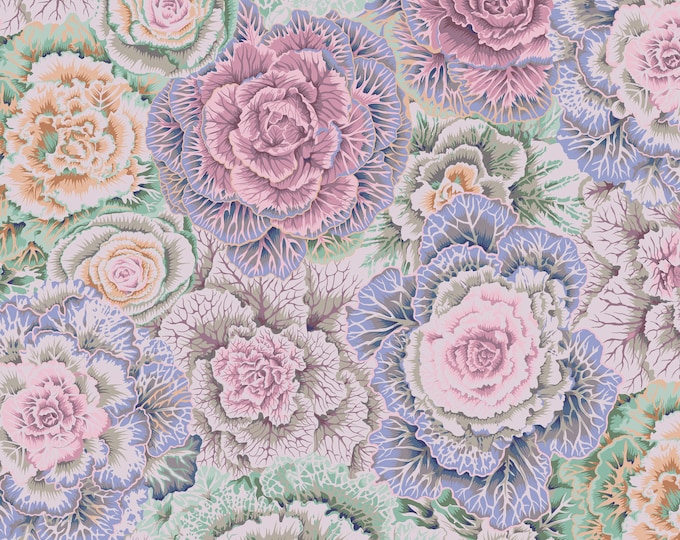 FABRIC:  Brassica GRAY by Philip Jacobs for the Kaffe Fassett Collective