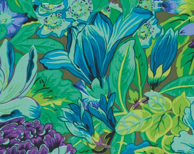 FABRIC:  Lavinia GREEN by Philip Jacobs for the Kaffe Fassett Collective