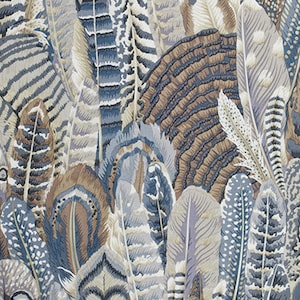 OOP FABRIC:  Feathers GRAY by Philip Jacobs for the Kaffe Fassett Collective