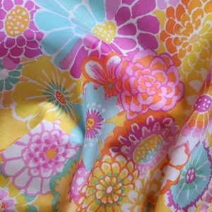 FABRIC:  Asian Circles YELLOW by Kaffe Fasset for the Kaffe Fassett Collective