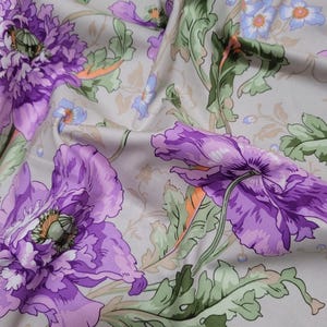 FABRIC:  Papaver GREY Philip Jacobs for the Kaffe Fassett Collective