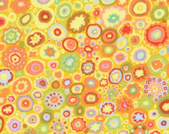 FABRIC:  Paperweight YELLOW by Kaffe Fassett for the Kaffe Fassett Collective