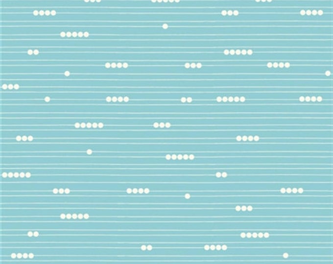 Organic KNIT FABRIC: Abacus POOL by Birch Organic Fabrics