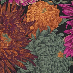 FABRIC: Japanese Chrysanthemum RED by Philip Jacobs for the Kaffe Fassett Collective