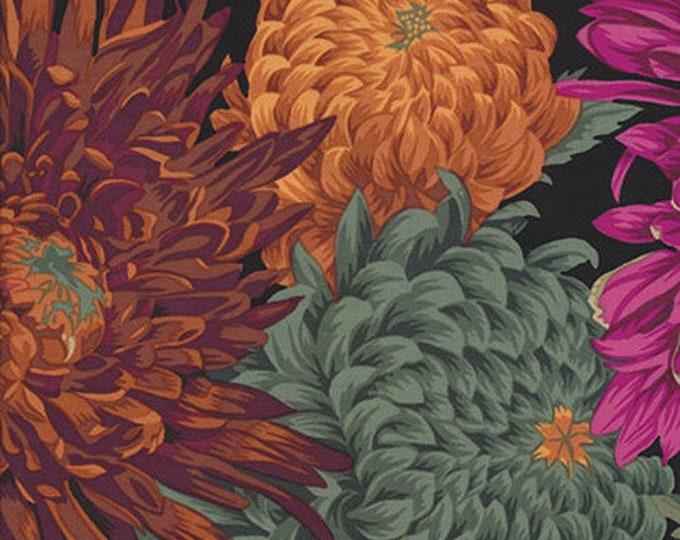 FABRIC: Japanese Chrysanthemum RED by Philip Jacobs for the Kaffe Fassett Collective