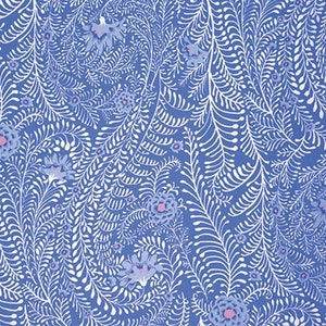 FABRIC:  Ferns PERIWINKLE by Kaffe Fassett for the Kaffe Fassett Collective