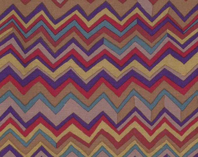 FABRIC: Zig Zag RARE by Brandon Mably for the Kaffe Fassett Collective