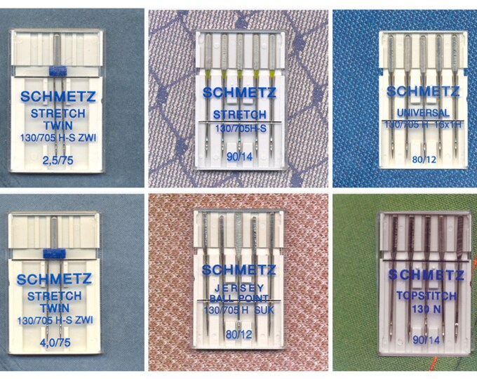 NEEDLES:  Schmetz Needles for Quilting and Fashion Sewing