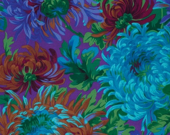 FABRIC: Shaggy BLUE by Philip Jacobs for the Kaffe Fassett Collective