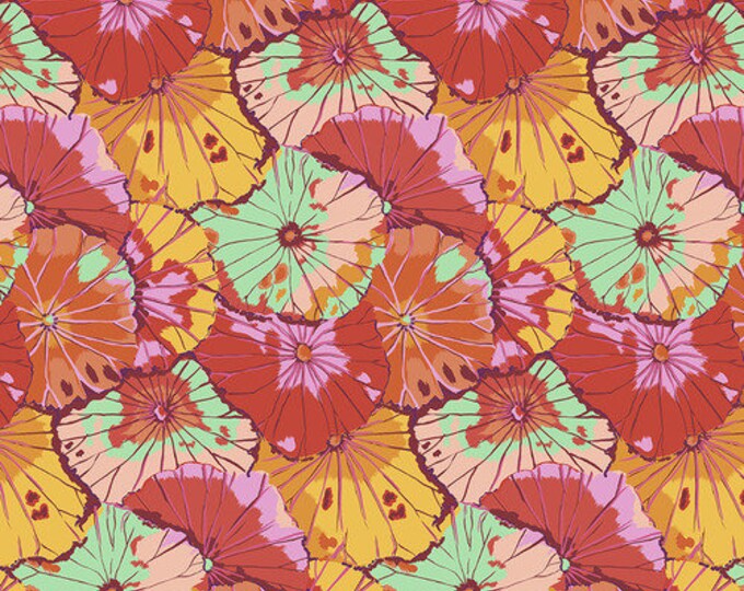 FABRIC:  Lotus Leaf CITRUS by Kaffe Fassett for the Kaffe Fassett Collective