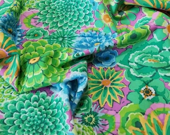 FABRIC:  Enchanted GREEN by Kaffe Fassett for the Kaffe Fassett Collective