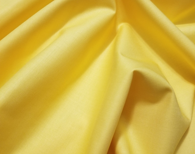 FABRIC:  YELLOW Designer Essential Solids by Free Spirit