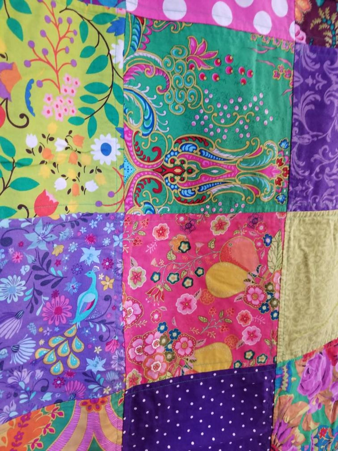 LIGHT WEIGHT QUILT eva Throw Quilt in Emerald Etsy