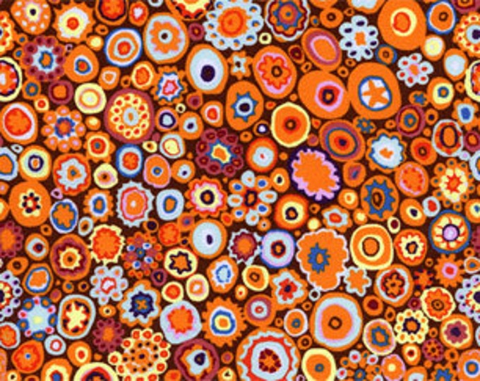 FABRIC:  Paperweight PUMPKIN by Kaffe Fassett for the Kaffe Fassett Collective