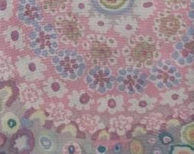 FABRIC: Millefiore GREY by Kaffe Fassett  for the Kaffe Fassett Collective