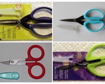 SCISSORS:  "Perfect Scissors" Karen Kay Bucklye's Micro Serrated  Applique and Sewing Scissors