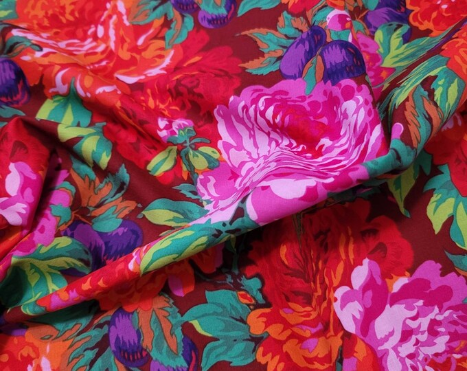 FABRIC:  Luscious MAGENTA by Philip Jacobs for the Kaffe Fassett Collective