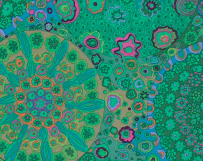 FABRIC: Millefiore JADE by Kaffe Fassett for the Kaffe Fassett Collective