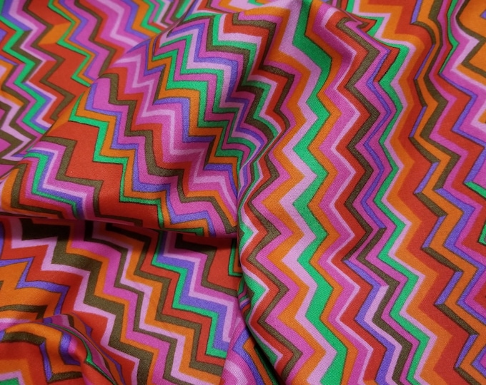 FABRIC: Zig Zag WARM by Brandon Mably for the Kaffe Fassett Collective