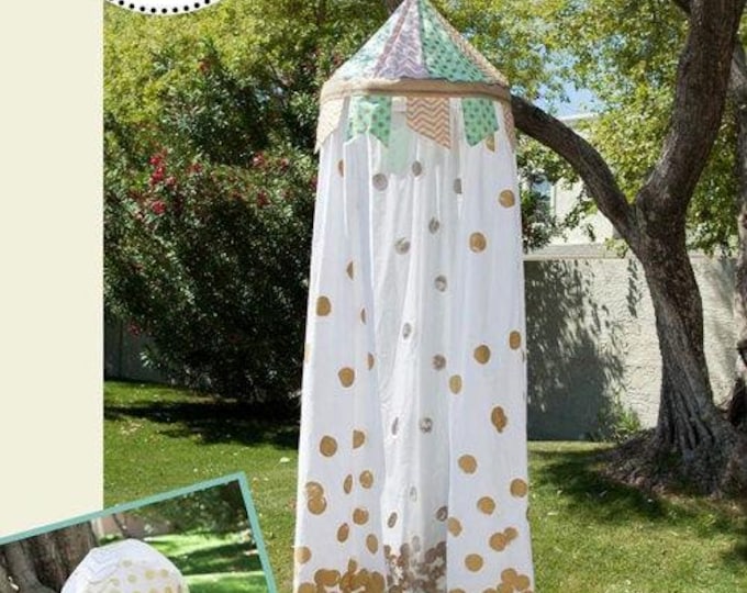 PATTERN Hula Hut and Ball Pillow by Kenzie Mac & Co.